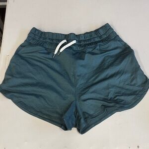 Vuori Dark Teal Athletic Shorts